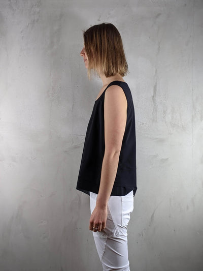 Elli - Top kurz stufig - kolibri-ulm.de - Damen, Oberteile, Top