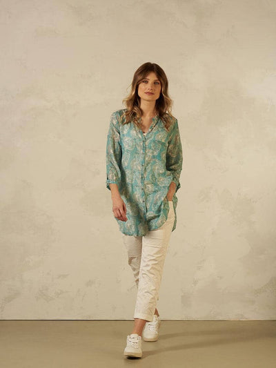 Nile - Tunic Cotton Silk - kolibri-ulm.de - Damen, Oberteile, SS22, Textilien, Tunika, Tunikas