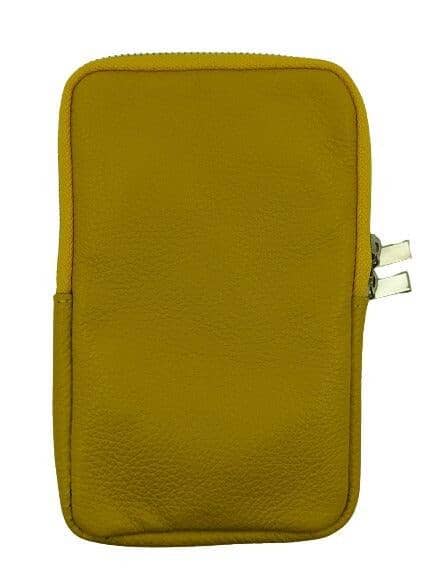 Kolibri Ulm - Umhängetasche Handy Uni in groß - kolibri-ulm.de - Accessoires, Damen, Handtasche, Handy, Handytasche, Leder, Ledertasche