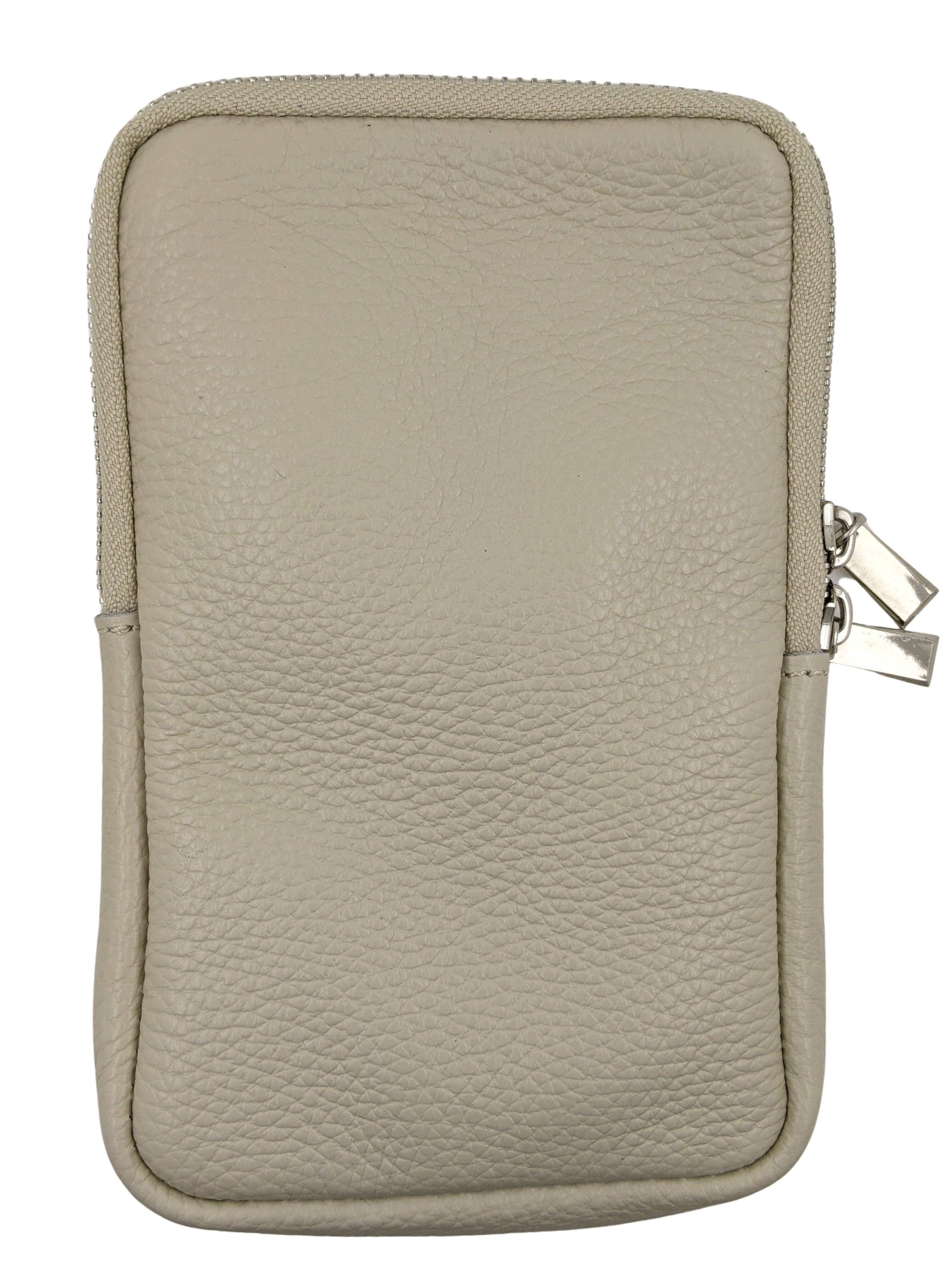 Kolibri Ulm - Umhängetasche Handy Uni in groß - kolibri-ulm.de - Accessoires, Damen, Handtasche, Handy, Handytasche, Leder, Ledertasche