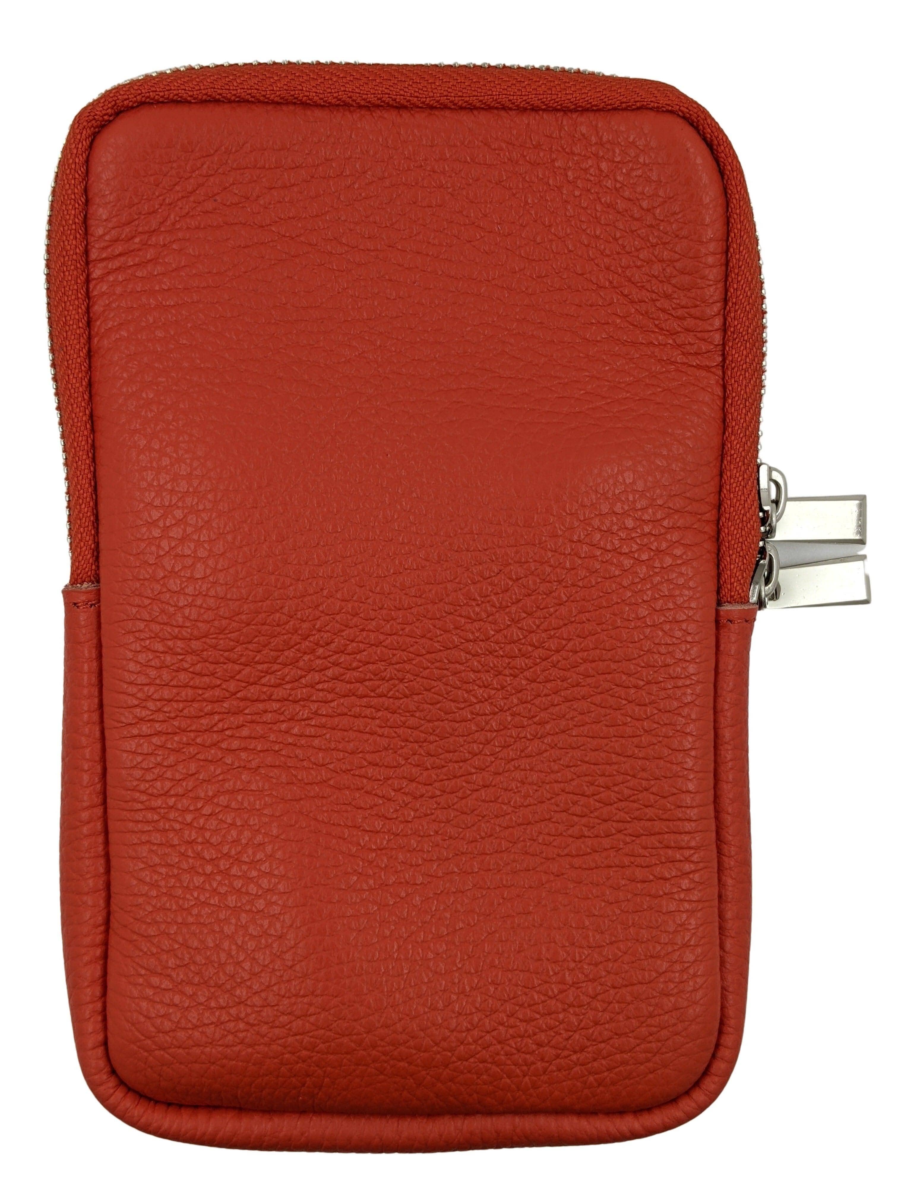 Kolibri Ulm - Umhängetasche Handy Uni in groß - kolibri-ulm.de - Accessoires, Damen, Handtasche, Handy, Handytasche, Leder, Ledertasche