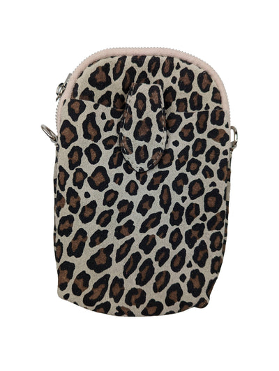 Umhängetasche mit Handyfach Handytasche Kolibri Ulm Gepart Beige 