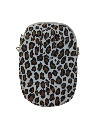 Umhängetasche mit Handyfach Handytasche Kolibri Ulm Gepart Weiß 