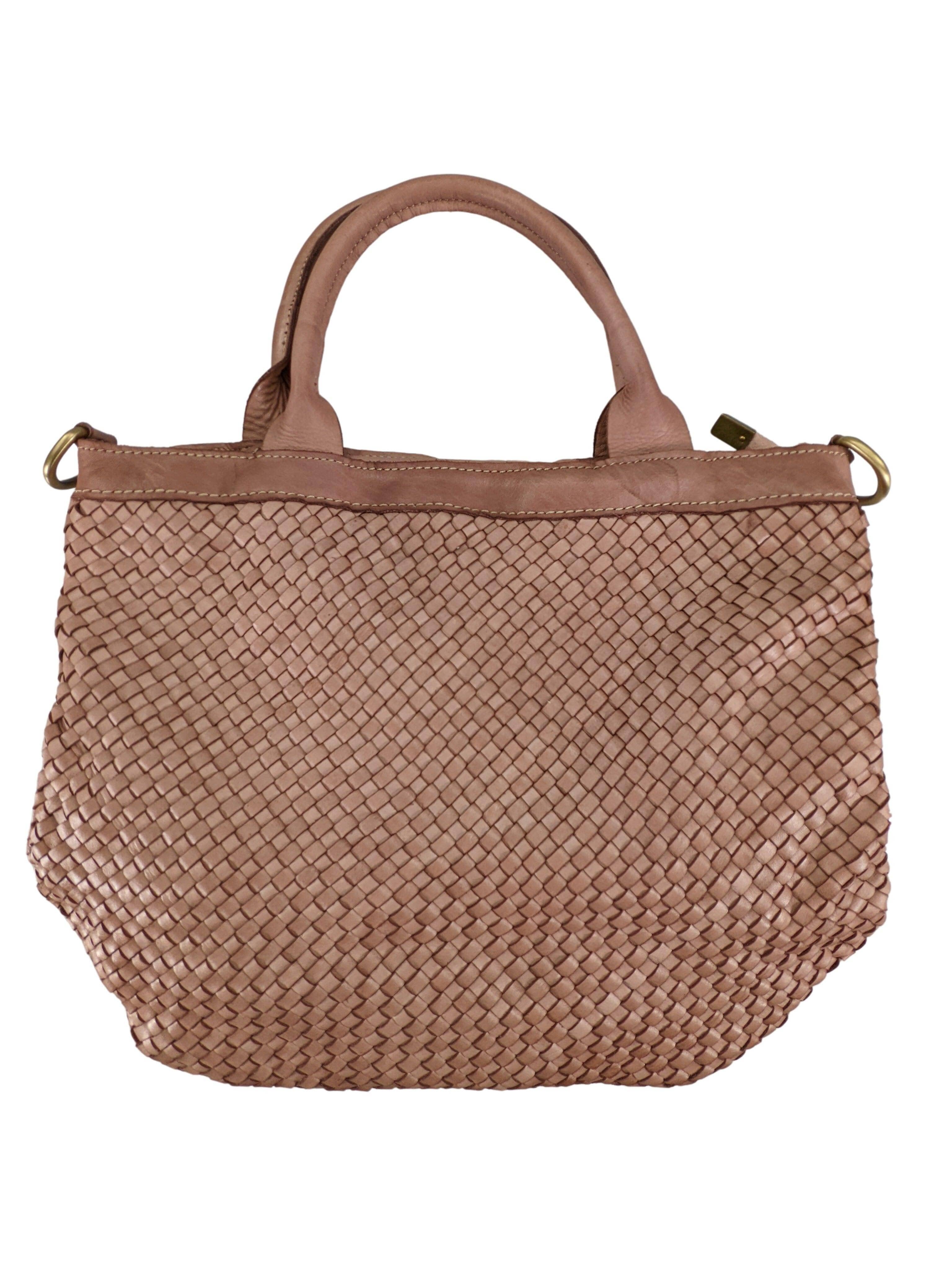 Kolibri Ulm - Waschleder Handtasche Geflochten - kolibri-ulm.de - Accessoires, Damen, Handtasche, Handtaschen, SS22, Tasche, Taschen