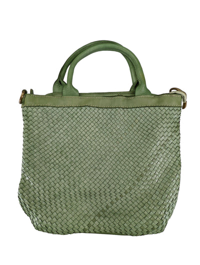 Kolibri Ulm - Waschleder Handtasche Geflochten - kolibri-ulm.de - Accessoires, Damen, Handtasche, Handtaschen, SS22, Tasche, Taschen