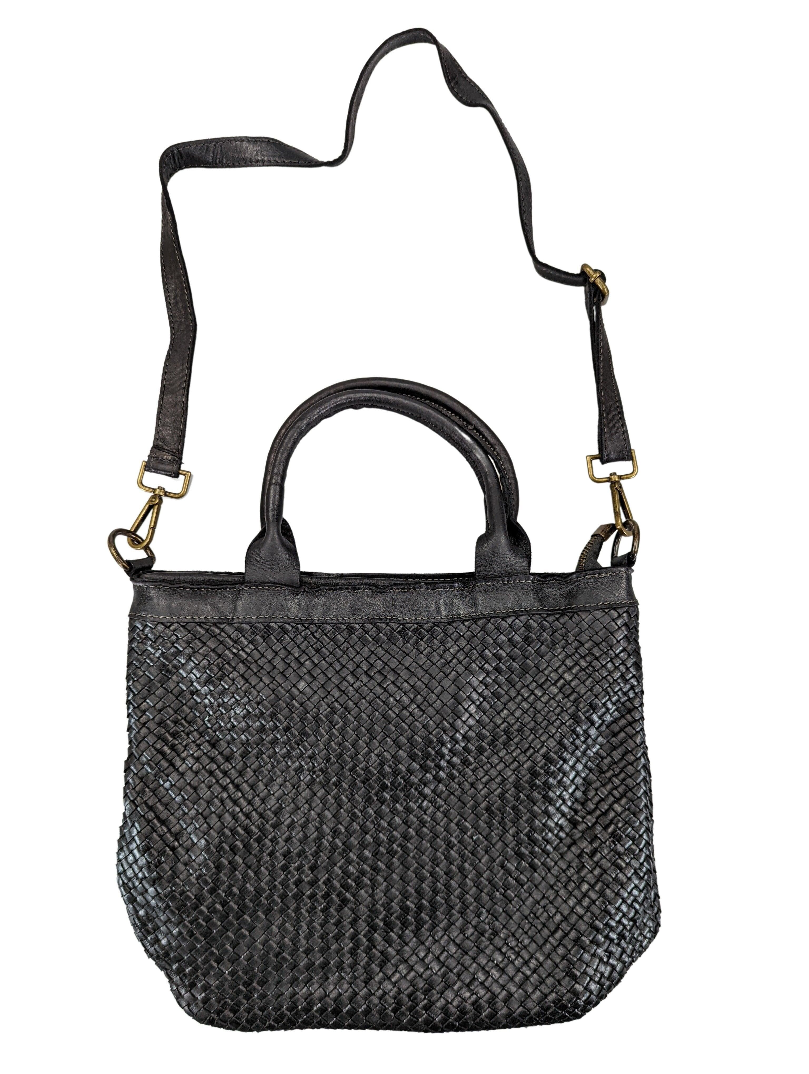 Kolibri Ulm - Waschleder Handtasche Geflochten - kolibri-ulm.de - Accessoires, Damen, Handtasche, Handtaschen, SS22, Tasche, Taschen